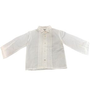 Christian Dior Formal Party White Kids Shirt